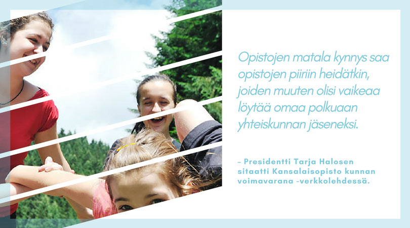 Hiiden Opisto - matalankynnyksen aikuisoppilaitos